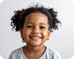 Criança sorrindo